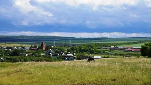 Природный источник в Исаклинском районе Самарской области